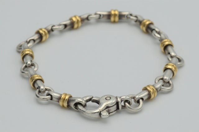 The Valencia: Tiffany & Co. Sterling and Gold Bracelet
